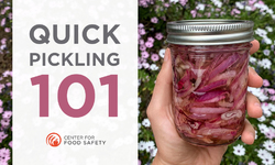 Make Quick Pickles for Quarantine
