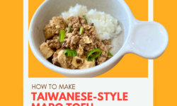 Mother's Day Recipe: Taiwanese-Style Mapo Tofu