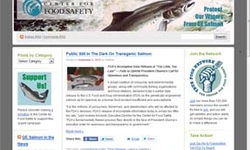 CFS Launches New GE Fish Campaign Website!